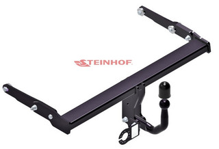 Tow Bar For Audi A4 (B9) 4 Door (incl. Quattro) (excl. S line / S4) - Standard Swan Neck Tow Ball
