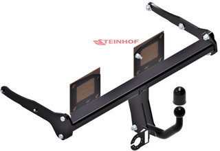 Tow Bar For Audi A4 (B9) 4 Door Facelift (incl. Quattro) (excl. S line / S4) - Standard Swan Neck Tow Ball