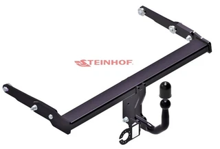Tow Bar For Audi A4 (B9) Estate (incl. Quattro) (excl. S line / S4) - Standard Swan Neck Tow Ball