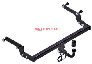Tow Bar For Dacia Logan II 4 Door - Standard Swan Neck Tow Ball