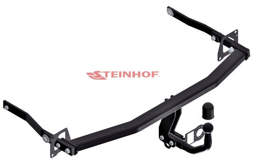 Tow Bar For Renault Megane III 5 Door - Standard Swan Neck Tow Ball