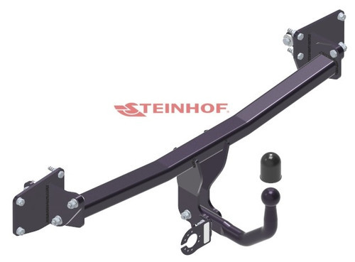 Tow Bar For Mercedes EQS (V297)  (incl. Version with smart opener system) - Standard Swan Neck Tow Ball