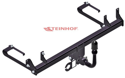 Tow Bar For Fiat Panda II 5 Door - horizontal detachable towball (automatic)