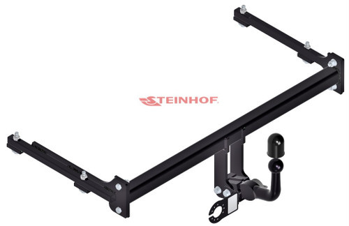 Tow Bar For Honda Civic 4 Door (excl. Hibrid) - horizontal detachable towball (automatic)