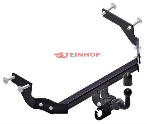 Tow Bar For Peugeot Bipper Van / Tepee - horizontal detachable towball (automatic)