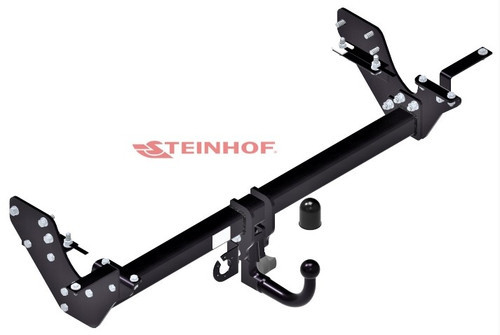 Tow Bar For Isuzu D-Max II (Pickup) bumper with step - vertical detachable towball (automatic)