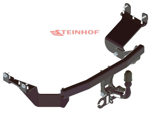Tow Bar For Citroen C-Crosser when the ball is mounted, it is not possible to open the lower tailgate - W12