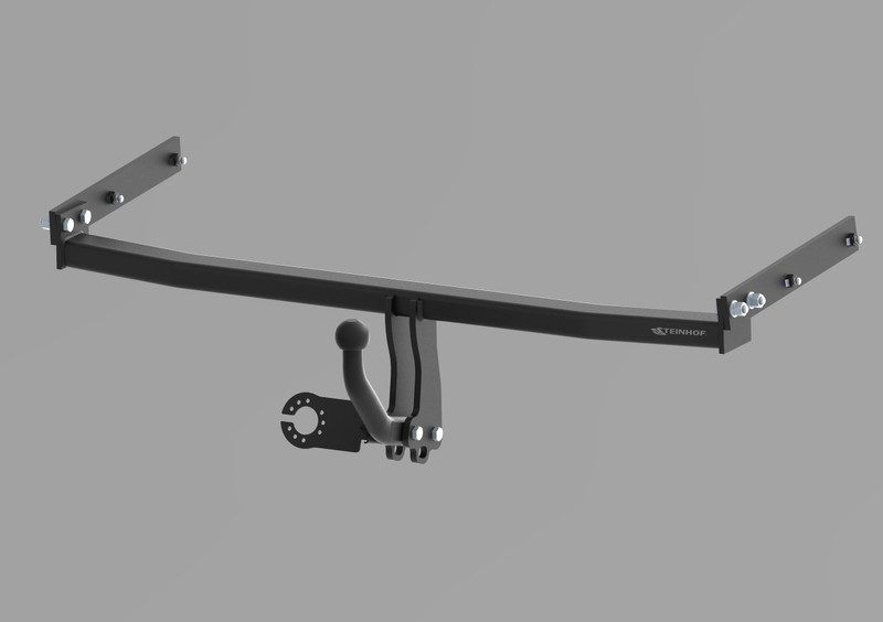 Tow Bar For Renault Grand Scenic - Standard Swan Neck Tow Ball