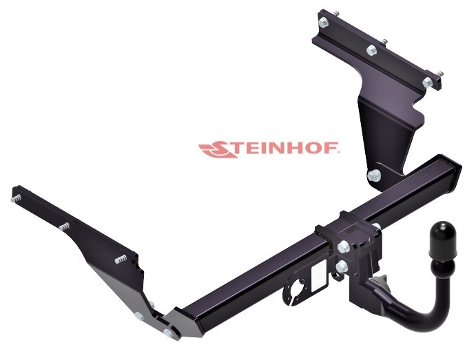 Tow Bar For Toyota Verso S - vertical detachable towball (automatic)