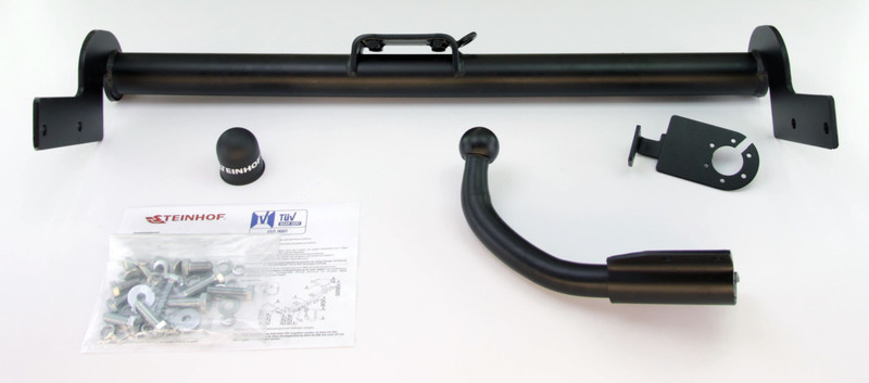 Tow Bar For Hyundai Accent 3/5 Door - swan neck towball for 2 screw - old solution