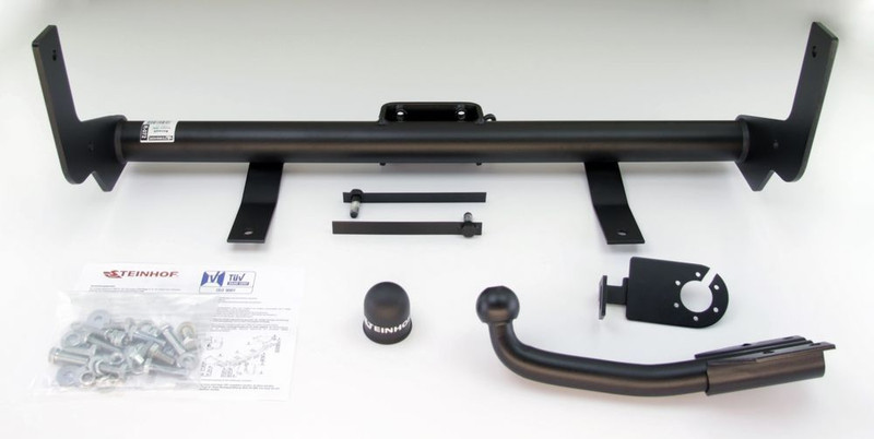 Tow Bar For Renault Kangoo I (4x4) - swan neck towball for 2 screw - old solution