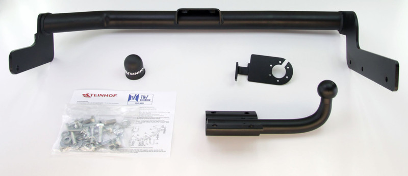 Tow Bar For Renault Megane I 4 Door Classic - swan neck towball for 2 screw - old solution