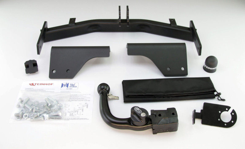 Tow Bar For Toyota Verso (5 Door) - horizontal detachable towball (automatic)