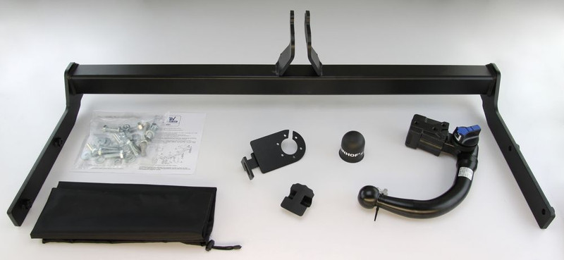 Tow Bar For Renault Megane II 4 Door - vertical detachable towball (automatic)