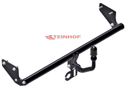 Tow Bar For Kia Rio II 4 Door (JB) - Standard Swan Neck Tow Ball