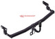 Tow Bar For Kia Rio IV 5 Door (YB) (facelift) - Standard Swan Neck Tow Ball