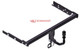 Tow Bar For Nissan Pulsar 5 Door - Standard Swan Neck Tow Ball