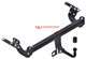 Tow Bar For Nissan X-Trail (T32) 2WD / 4WD (incl. version with smart opener system) (excl. AdBlue) - Standard Swan Neck Tow Ball