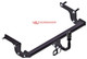 Tow Bar For Renault Clio IV 5 Door - Standard Swan Neck Tow Ball