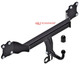 Tow Bar For Porsche Cayenne III Coupe  (9YB) (incl. Hybrid) - Standard Swan Neck Tow Ball