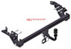 Tow Bar For Mitsubishi ASX I (GA_W_) - Standard Swan Neck Tow Ball