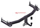 Tow Bar For SSANGYONG Rexton II SUV (facelift) 2WD / 4WD (incl.version with AdBlue) (also version with automatic opening of tailgate) (excl. version with a full-size spare wheel) - Standard Swan Neck Tow Ball