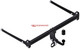 Tow Bar For Toyota Yaris Cross (MXP_) (incl. Hybrid) - Standard Swan Neck Tow Ball