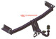 Tow Bar For SSANGYONG Tivoli Grand 2WD - horizontal detachable towball (automatic)