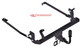 Tow Bar For Peugeot 807 - horizontal detachable towball (automatic)