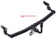 Tow Bar For Kia Rio IV 5 Door (YB) - horizontal detachable towball (automatic)