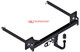 Tow Bar For Audi A8 4 Door (Quattro)  (incl. long) - vertical detachable towball (automatic)