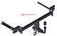Tow Bar For Honda Civic 4 Door (excl. Hibrid) - horizontal detachable towball (automatic)
