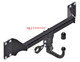 Tow Bar For Audi E-Tron (GEN) - vertical detachable towball (automatic)
