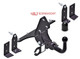 Tow Bar For Saab 9-5 4 Door - horizontal detachable towball (automatic)