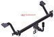 Tow Bar For Peugeot Partner II Van / Tepee overall length4380 mm - horizontal detachable towball (automatic)