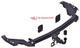 Tow Bar For Kia Carnival II - horizontal detachable towball (automatic)
