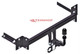 Tow Bar For Skoda Citigo 5 Door (Use only as bicycle carrier) - horizontal detachable towball (automatic)
