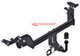 Tow Bar For Suzuki Liana 5 Door - horizontal detachable towball (automatic)