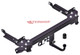 Tow Bar For Mercedes W 166 Ð - Class (ML) - vertical detachable towball (automatic)