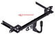 Tow Bar For Opel Astra IV (J) 5 Door  excl. Flex-Fix - vertical detachable towball (automatic)