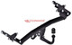 Tow Bar For Jeep Renegade (excl. Trailhawk) (excl: version with smart opener) - vertical detachable towball (automatic)