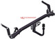 Tow Bar For Peugeot 5008 II No underneath spare wheel - vertical detachable towball (automatic)