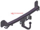 Tow Bar For BMW 7 series (G11, G12) (incl. Xdrive) - vertical detachable towball (automatic)