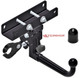 Tow Bar For Jeep Wrangler IV (JL) 2D/4 Door (excl. AdBlue) (incl. Rubicon) (wheel width max: 255mm) (incl. Plug-in Hybrid) - vertical detachable towball (automatic)