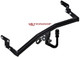 Tow Bar For Kia Rio IV 5 Door (YB) (facelift) - vertical detachable towball (automatic)