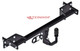 Tow Bar For Mercedes W 176 A- Class (excl. AMG package) (excl. Urban package) - vertical detachable towball (automatic)