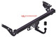 Tow Bar For Renault Kadjar (excl. AdBlue) - vertical detachable towball (automatic)