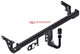 Tow Bar For Peugeot 208 I 3/5 Door (CA_, CC_) - vertical detachable towball (automatic)