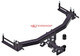Tow Bar For SSANGYONG Rexton II SUV 2WD / 4WD (also version with automatic opening of tailgate) (excl. version with a full-size spare wheel) (excl. version with AdBlue) - ZK-4