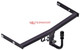 Tow Bar For Seat Altea XL - vertical detachable towball (automatic)